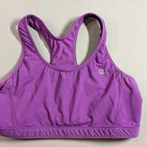 Champion Women's Purple Sports Bra For Running And Walking Size S